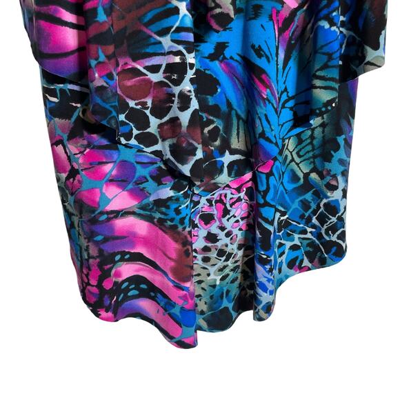 Magicsuit Social Butterfly Rita Top Blue/Multi 10 retail $126 - Picture 7 of 12